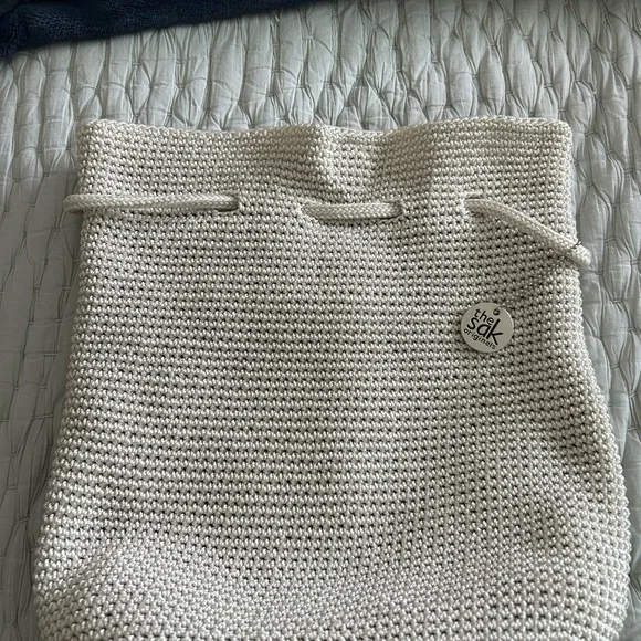 The Sak Cream Drawstring Bag - Picture 4 of 10